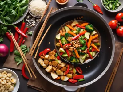 Poêlée de Légumes Croquants au Wok