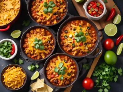 One Pot Pâtes Tex-Mex Faciles