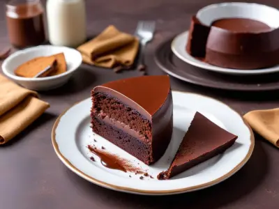 Gâteau au chocolat fondant sans farine