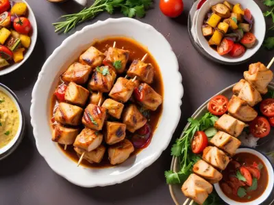 Brochettes de Poulet Façon Jerk