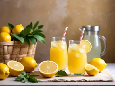 Limonade Maison au Gingembre