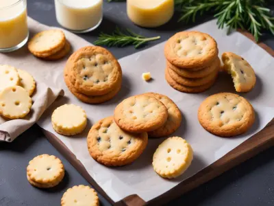 Cookies salés à l'estragon et à l'emmental