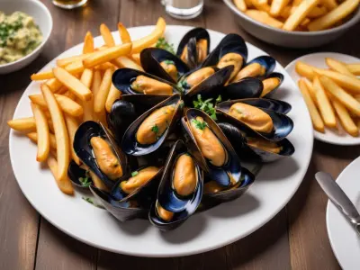 Moules Marinières et Frites Croustillantes