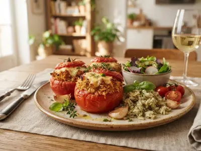 Tomates farcies au riz