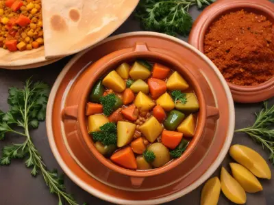 Tajine de Légumes Express au Ras El Hanout