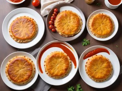 Galettes de légumes et sauce yaourt