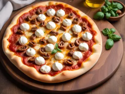 Pizza Chèvre-Miel et Noix