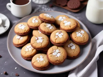 Cookies au chocolat blanc fondants
