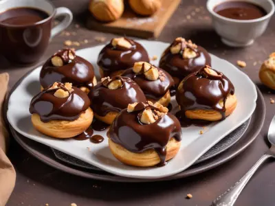 Profiteroles au Chocolat Classiques