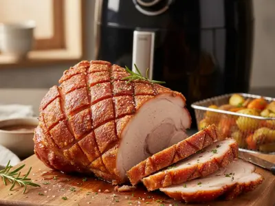 Rouelle de porc croustillante à l'Air Fryer