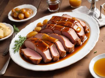 Travers de porc marinés au miel