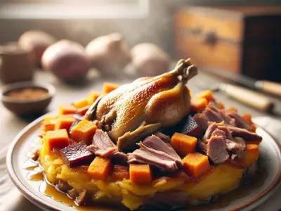 Hachis Parmentier de Canard Confit et Patates Douces