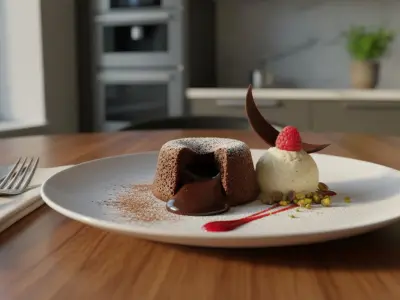 Le Fondant Mystère au Chocolat Noir