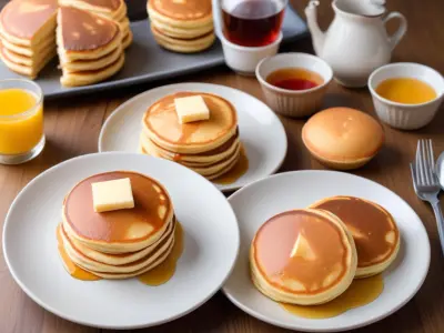 Pancakes soufflés japonais