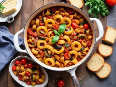 One Pot Pâtes façon Ratatouille