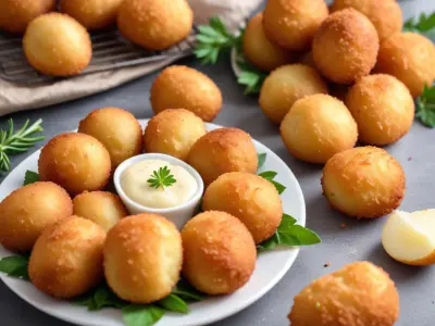 Mini croquettes de pommes de terre au persil