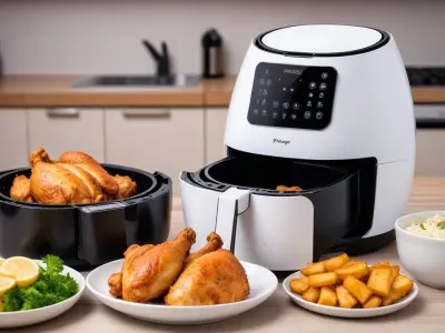 Hauts de cuisse de poulet au air fryer
