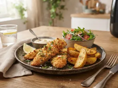 Tenders de Poulet Croustillants au Air Fryer