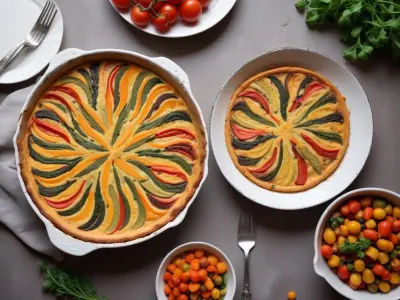 Clafoutis de légumes printaniers