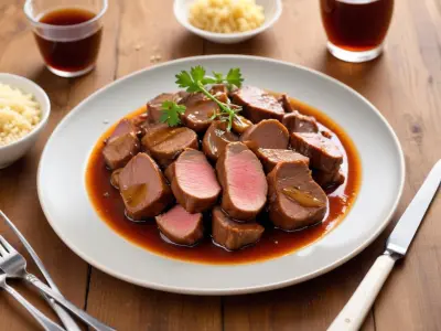 Rôti de Veau au Miel et à la Sauce Soja