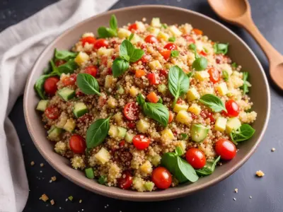 Salade de Quinoa Estivale Rafraîchissante