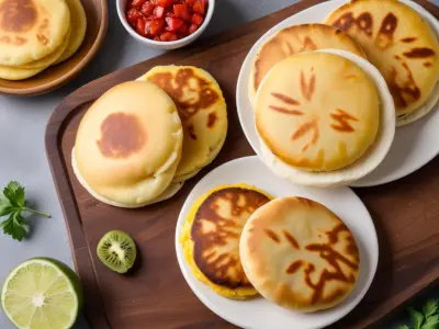 Arepas Vénézuéliennes et Colombiennes