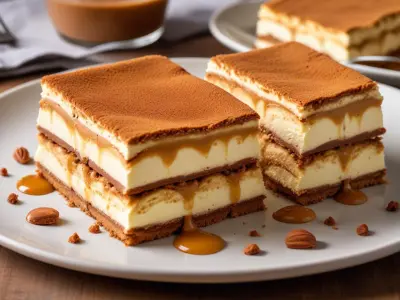 Tiramisu revisité au caramel et spéculoos
