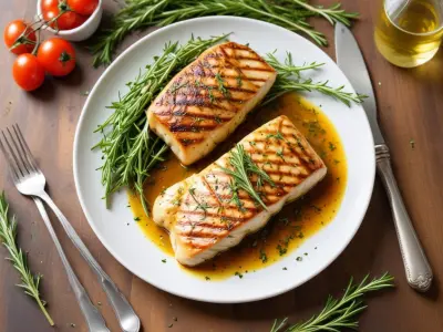 Daurade grillée aux herbes