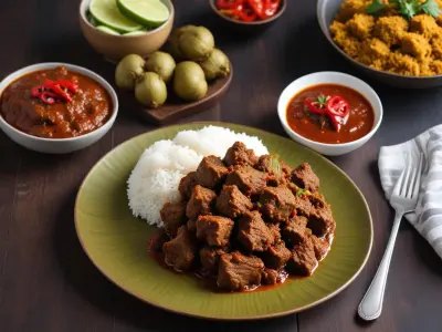 Rendang de Boeuf Indonésien Authentique