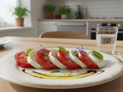 Salade Caprese Authentique