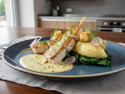 Brochet de Loire au Beurre Blanc et Mousseline de Panais