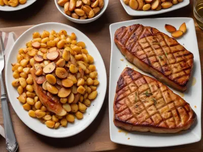 Truite farcie aux amandes grillées