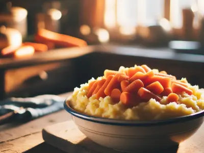 Stoemp aux pommes de terre et carottes