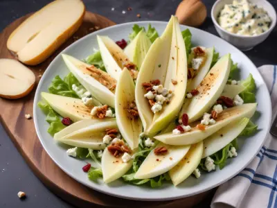 Salade d'Endives au Roquefort et Noix