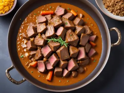 Sauté d'agneau parfumé au cumin
