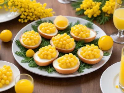 Œufs mimosa revisités