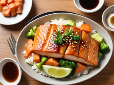 Saumon Teriyaki