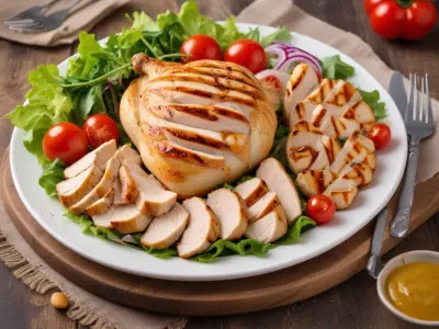 Salade César Légère au Poulet Grillé