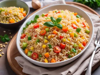 Salade de Riz Méditerranéenne Fraîcheur