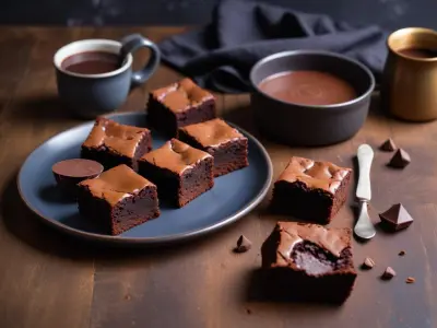 Brownies Fondants au Chocolat Noir
