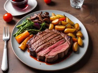 Bavette de bœuf à l’échalote grillée