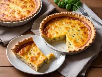 Quiche savoyarde aux poireaux et raclette