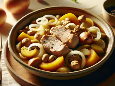 Ragoût de Porc aux Courges et Oignons