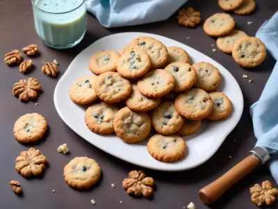 Cookies Salés Roquefort et Noix