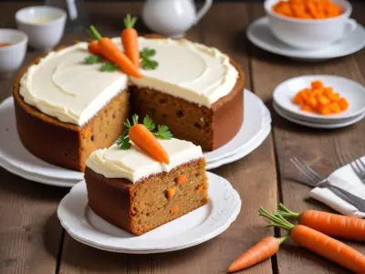 Cake aux carottes (Carrot Cake)