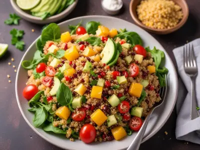 Salade de Quinoa Méditerranéenne