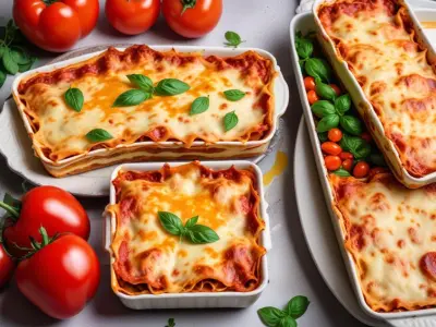 Lasagnes printanières aux légumes frais