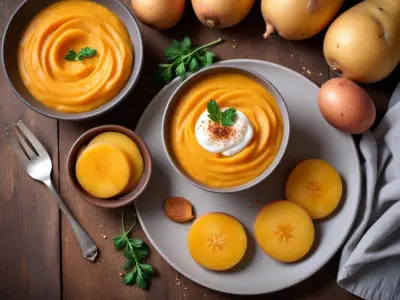 Purée de Patate Douce Crémeuse