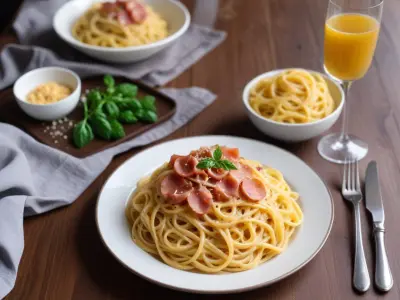 Topinambours façon carbonara