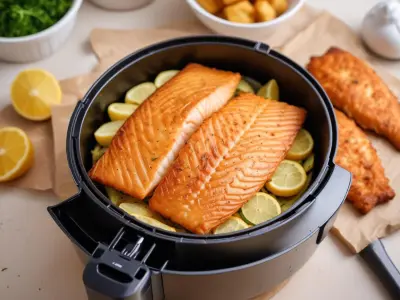 Poisson pané maison à l'AirFryer